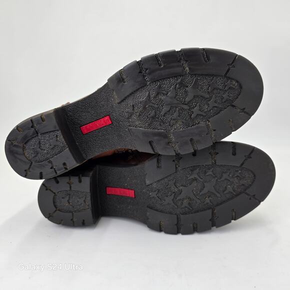 Pikolinos Brown Leather Ankle Boot San Sebastian Bootie Women's 37 EU 6.5 US - Picture 6 of 10